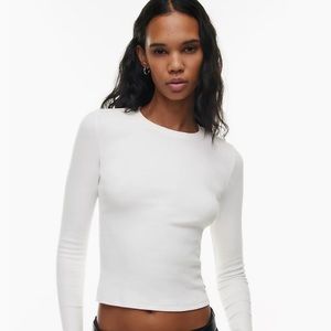 Aritzia Longsleeve Ribbed Top